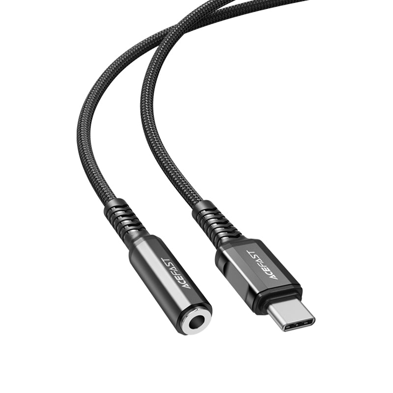 Adaptador USB-C para mini jack 3,5mm Acefast C1-07 18cm