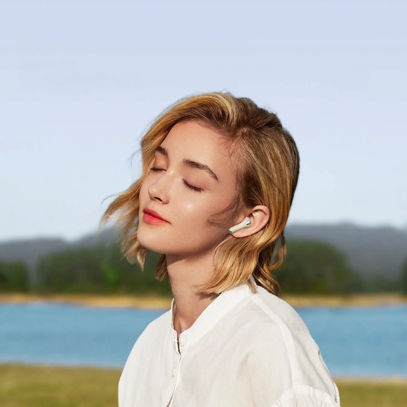 Auriculares Sem Fios Tronsmart Soundi R4 Wireless Bluetooth 5.3 ENC