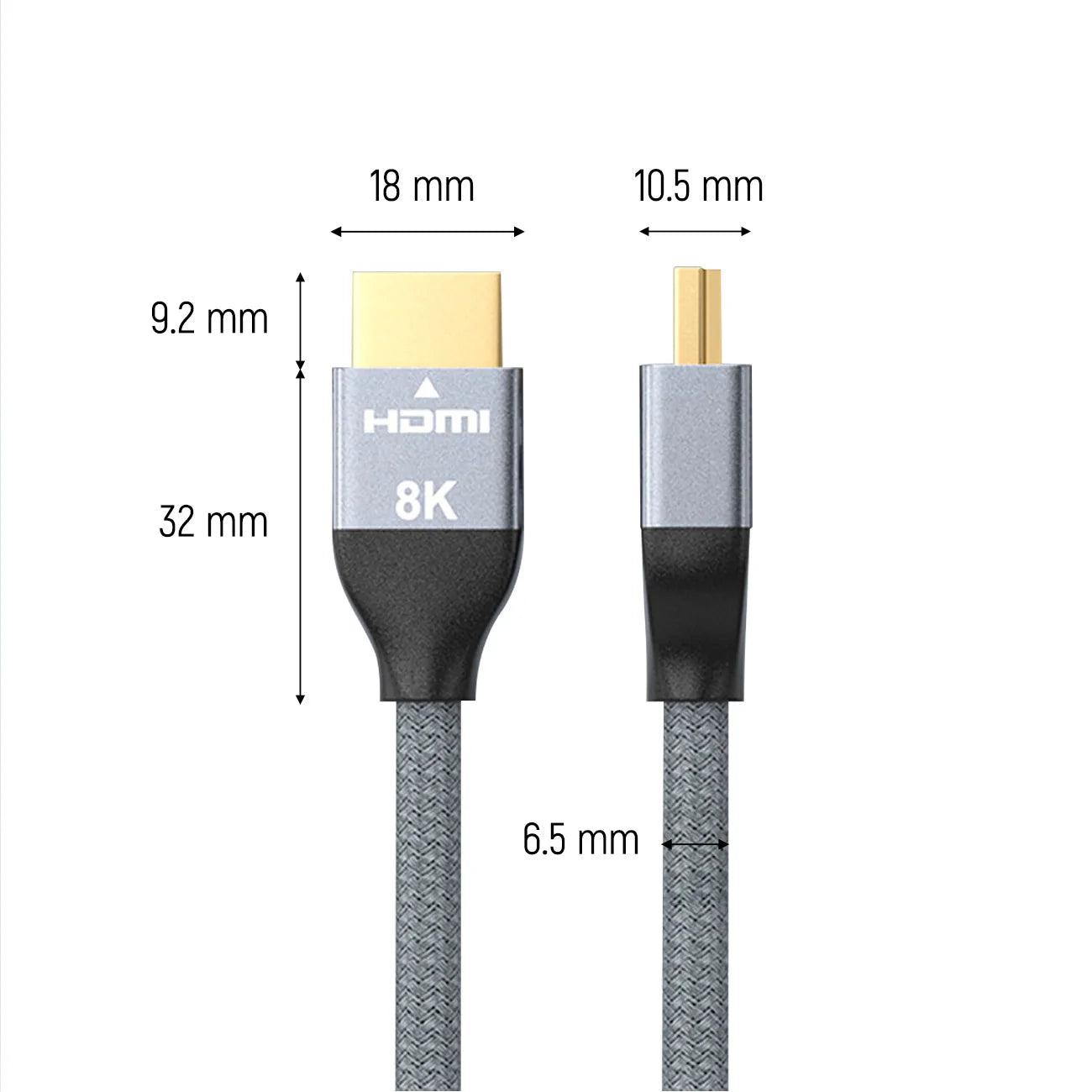 Cabo HDMI 2.1 Wozinsky 5m 8K 60 Hz WHDMI-50