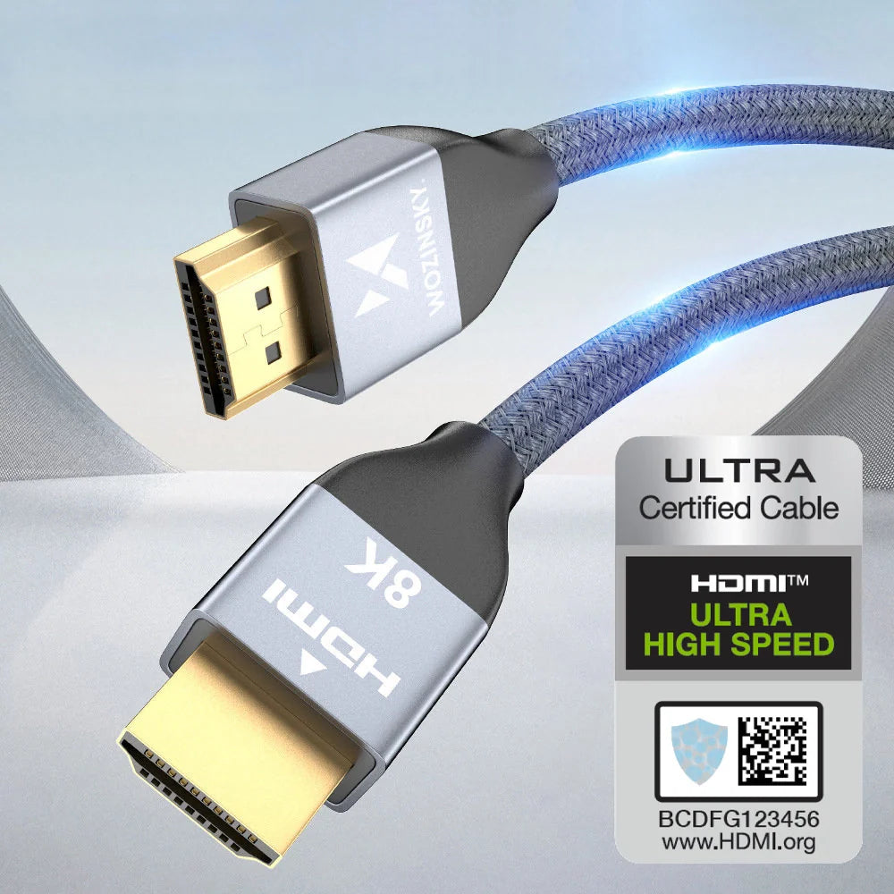 Cabo HDMI 2.1 Wozinsky 5m 8K 60 Hz WHDMI-50