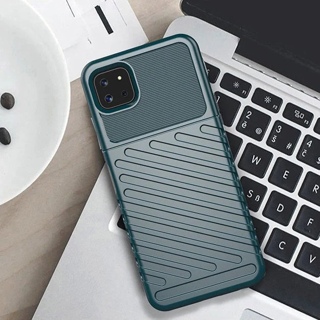 Capa Flexível Thunder Case TPU Preta para Samsung Galaxy A22 5G