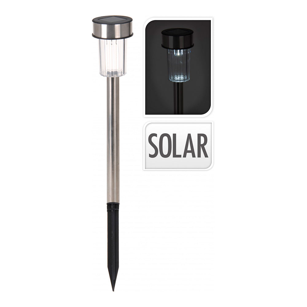 Estaca solar IPAE PROGARDEN em Inox 36cm