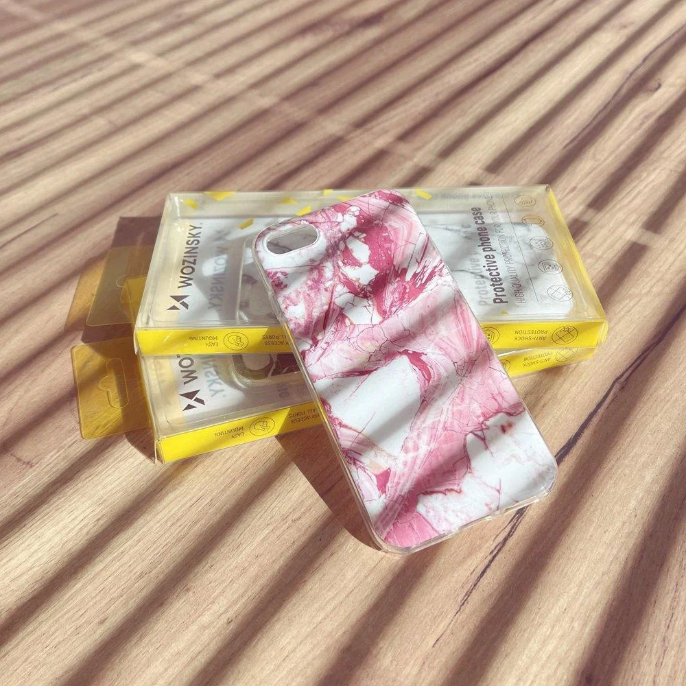 Capa em TPU Mármore Branca Wozinsky para Xiaomi Mi 11i / Poco F3