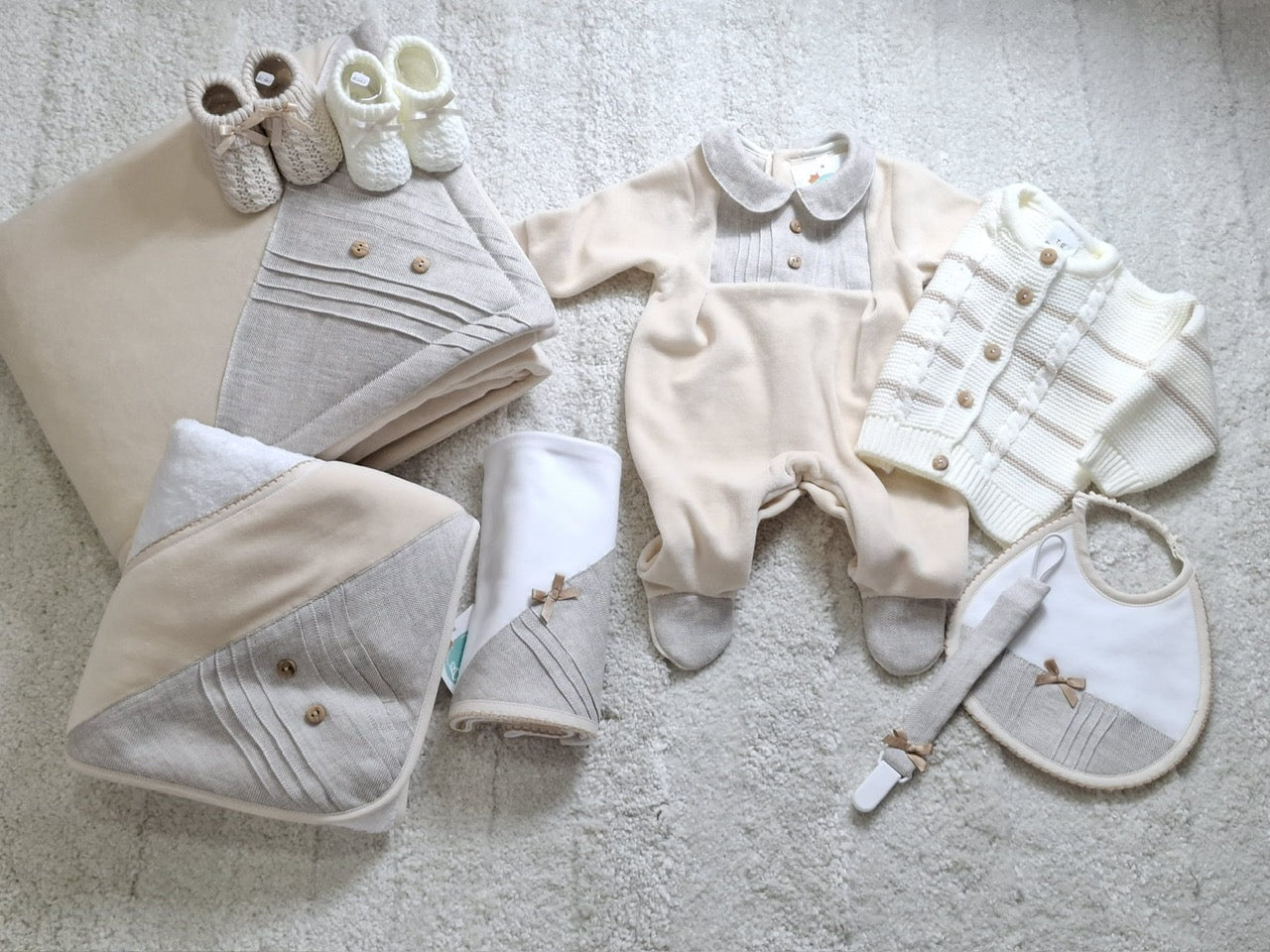 Conjunto em Malha 5 Peças para Bebé