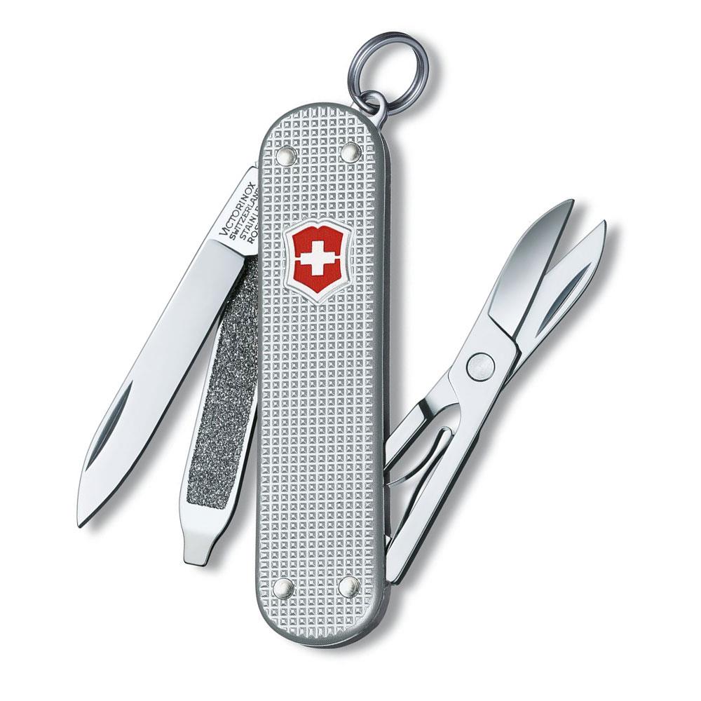Canivete Suíço Victorinox Classic Alox Barleycorn Silver 0.6221.26