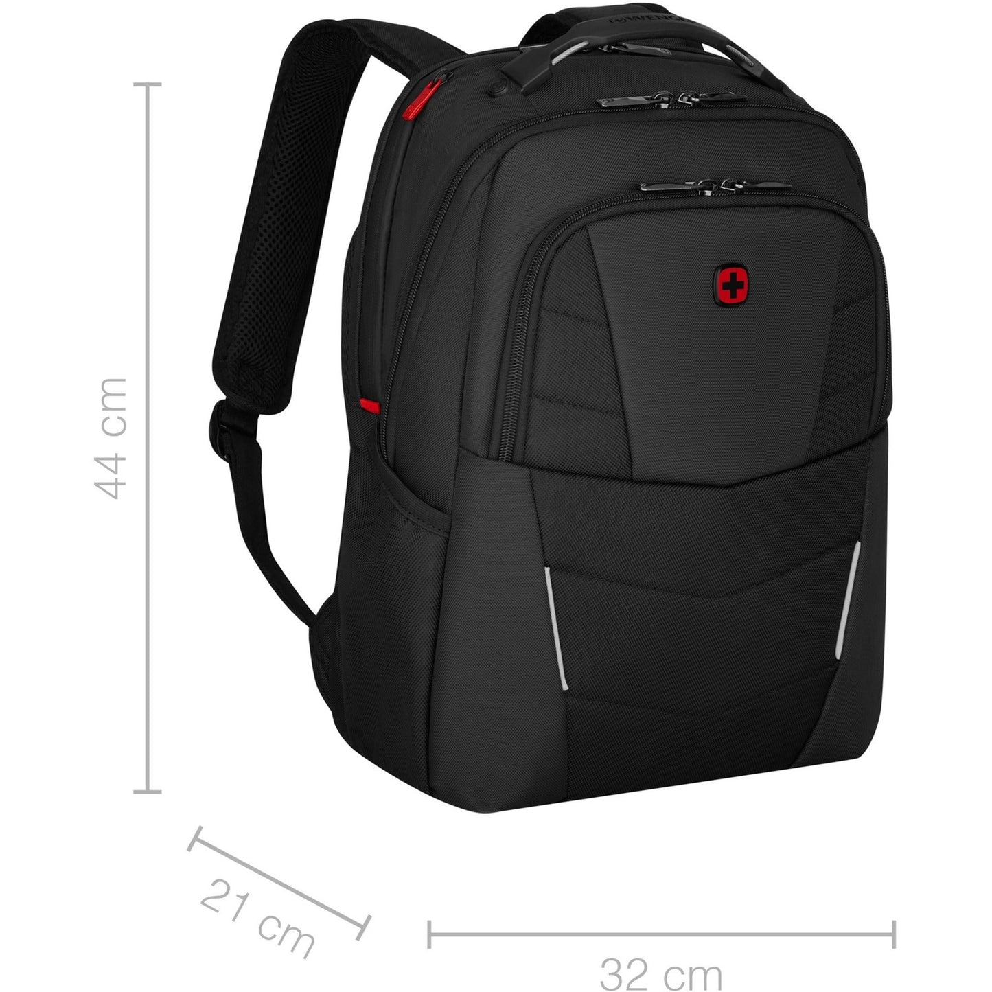 Mochila para Computador Portátil WENGER Altair 17'' com Bolso para Tablet Preto