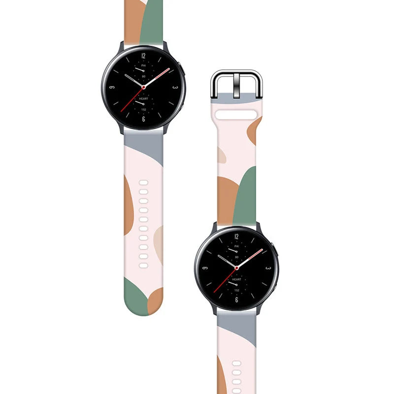 Pulseira Silicone Strap Moro para Samsung Galaxy Watch 46mm / HURTEL / Padrão 11