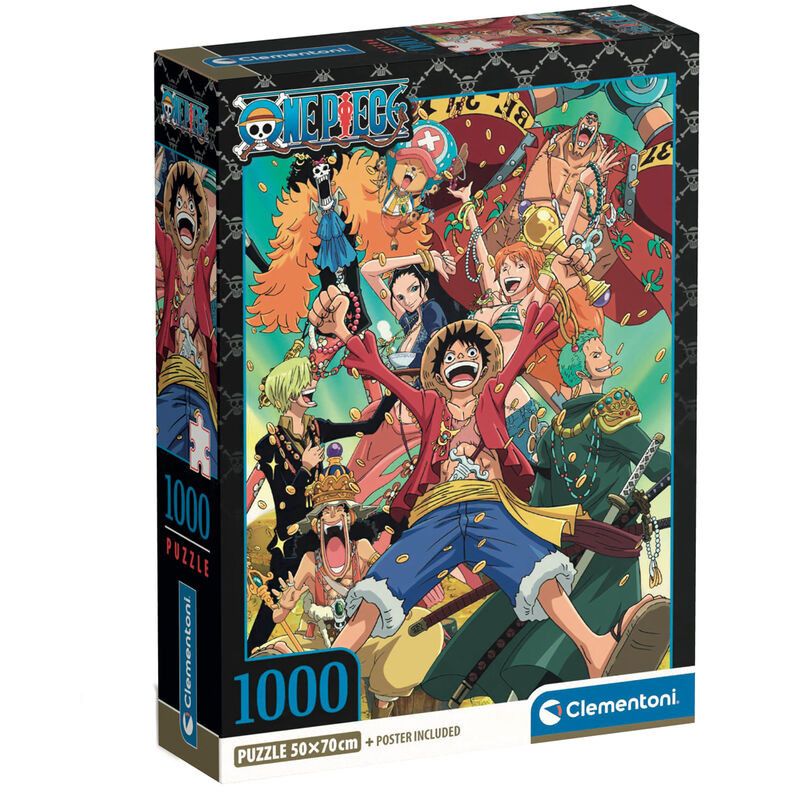 Puzzle Clementoni One Piece 1000 Peças