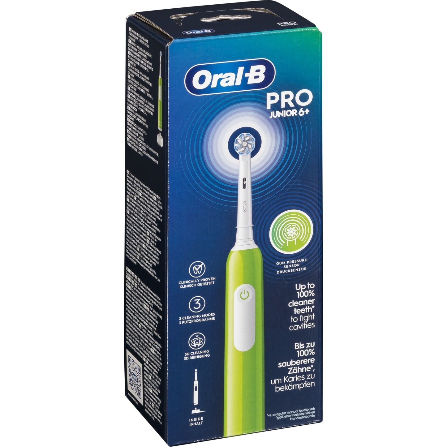 Escova de Dentes Elétrica Oral-B Junior 8006540743027 / Verde