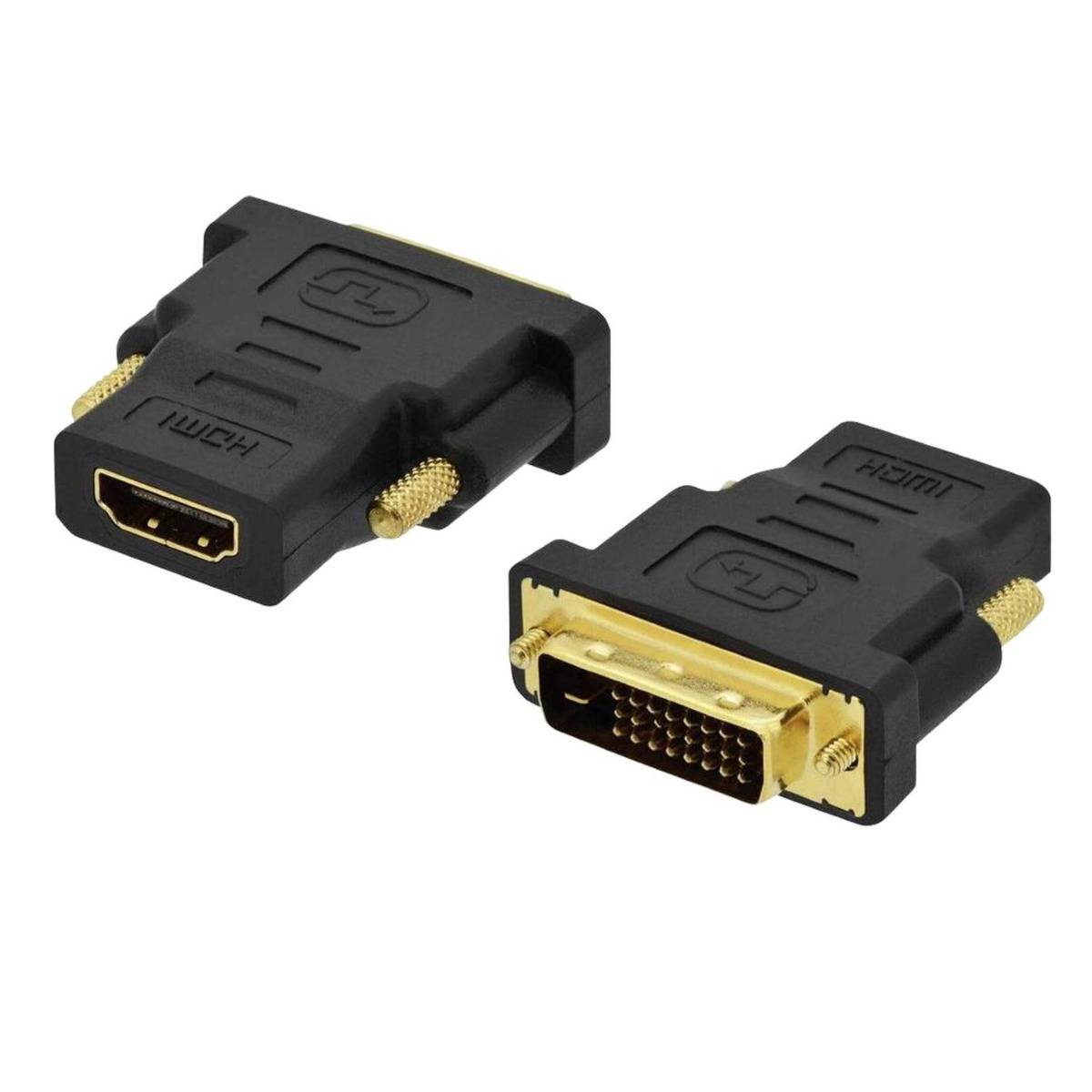 Adaptador HDMI Fêmea para DVI-D (24+1 Pinos) Macho Ewent EC1371