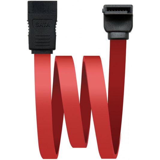 Cabo SATA Fêmea para SATA Fêmea 50cm Nanocable 10.18.0202-OEM Vermelho