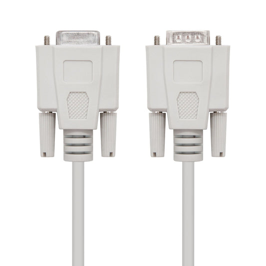Cabo Serie DB9 Macho para DB9 Femea 1,8m Nanocable 10.14.050