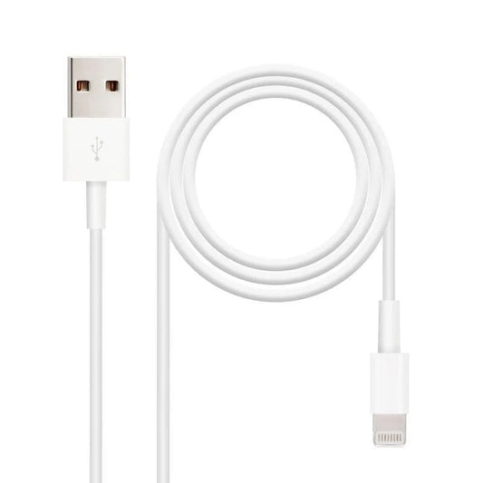 Cabo USB-A 2.0 para Lightning 2m Nanocable 10.10.0402