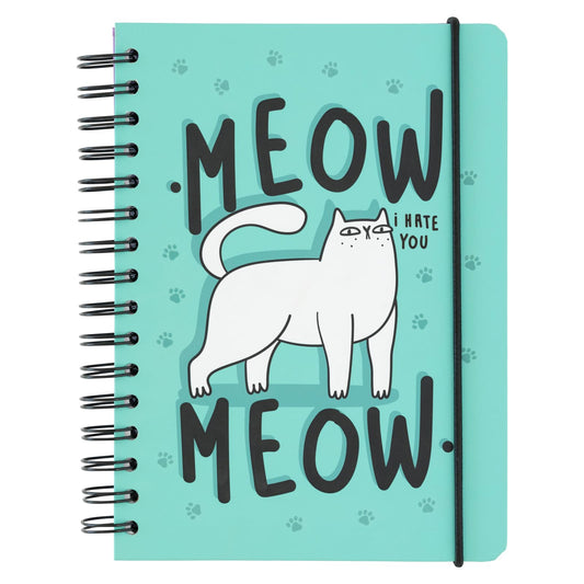 Caderno A5 Meow Meow Cat