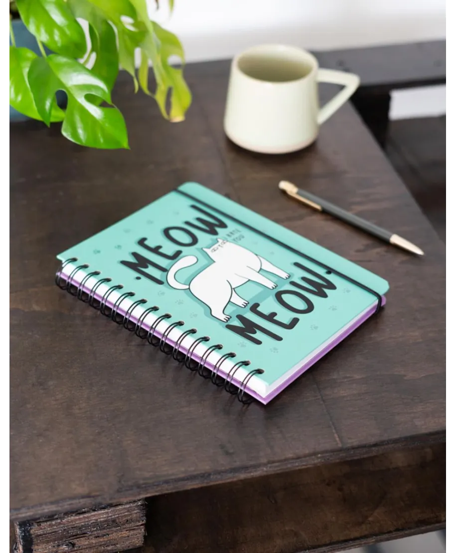 Caderno A5 Meow Meow Cat