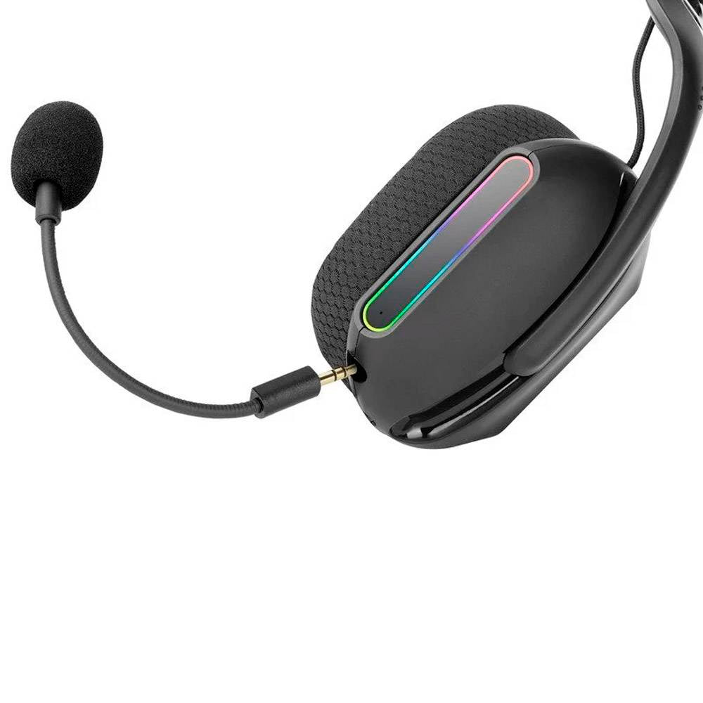 Headset Mars Gaming MHW-PRO ARGB Wireless/Bluetooth 7.1 Surround Preto