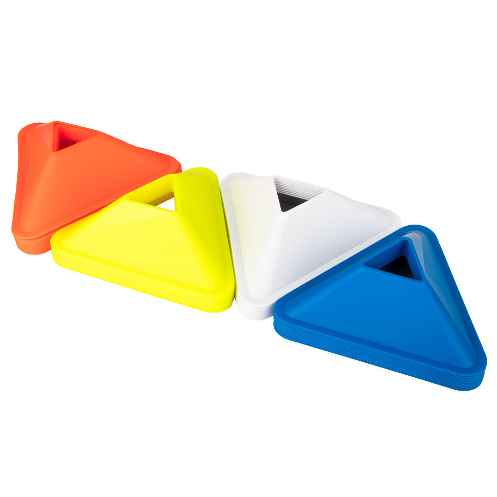 Marcadores de espaço triangulares