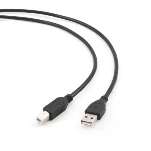 Cabo Gembird USB-A para USB-B 2.0 3m Preto