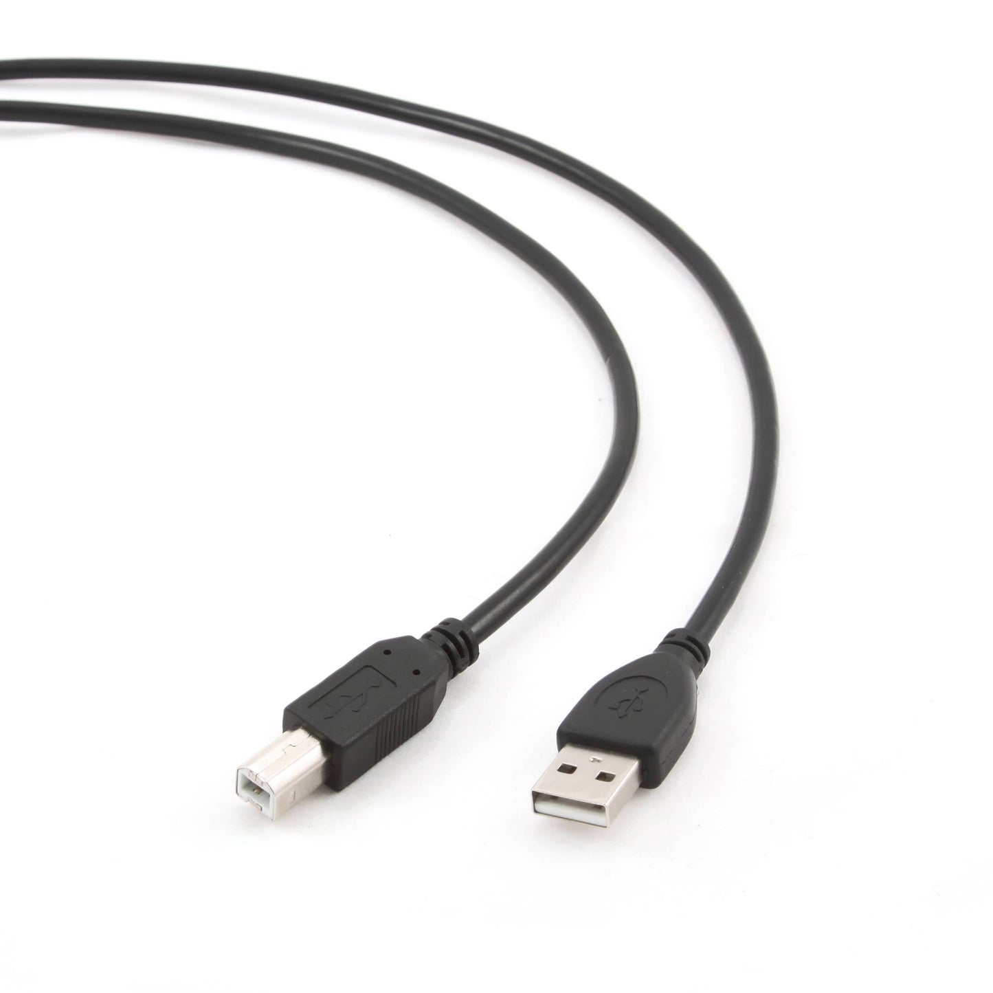 Cabo Gembird USB-A para USB-B 2.0 3m Preto