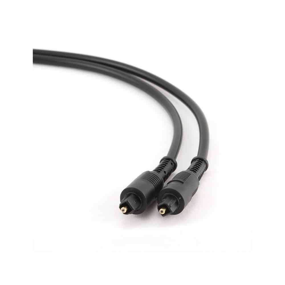 Cabo Toslink Ótico Gembird 2m CC-OPT-2M Preto