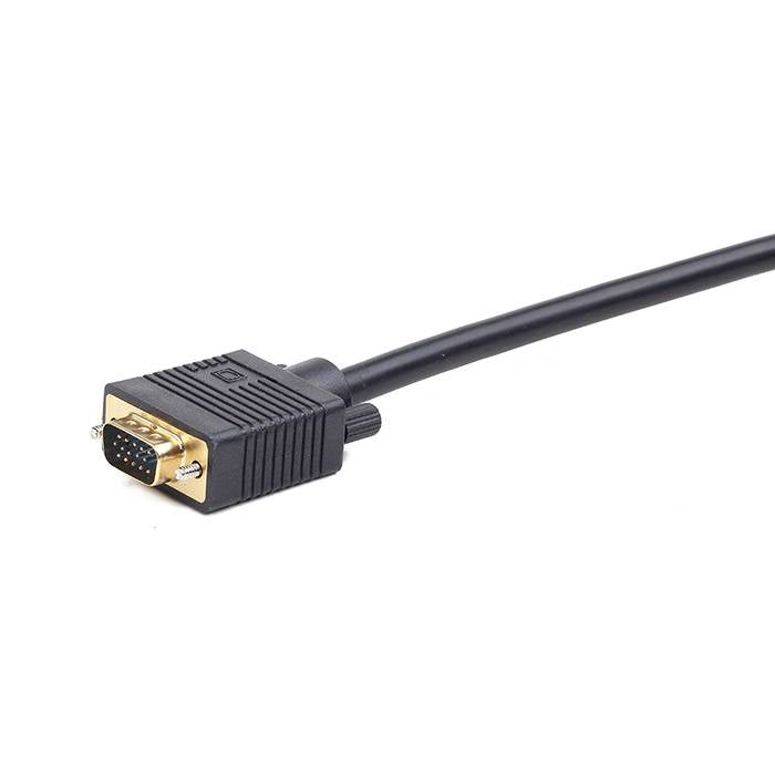 Adaptador Splitter VGA Macho para 2x VGA Macho 20cm Gembird CC-VGAX2-20CM