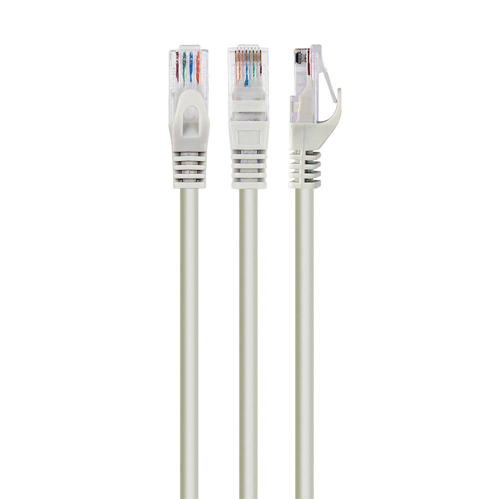 Cabo de Rede Gembird PP6U-0.5M Branco 0,5m Cat6 U/UTP
