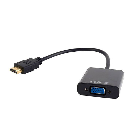 Adaptador HDMI para VGA Gembird A-HDMI-VGA-03 / Preto