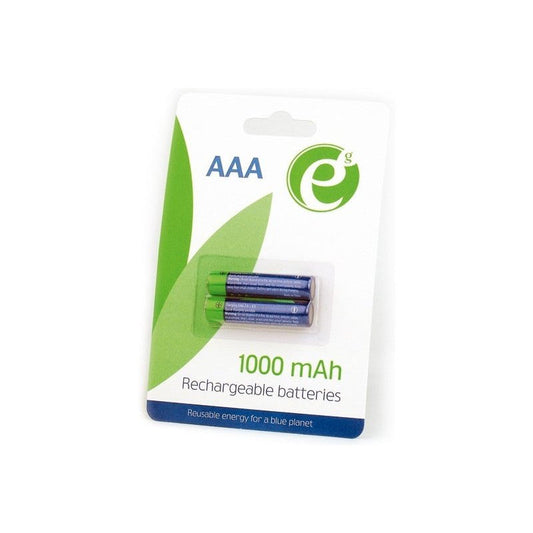 Pilhas AAA recarregáveis Ni-MH Gembird EG-BA-AAA10-01 / 1000mAh / blister de 2 unidades