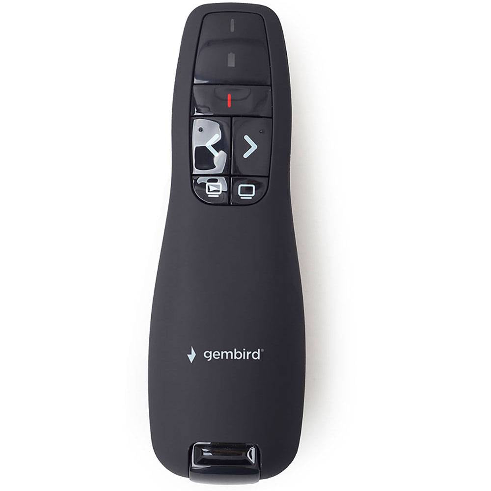 Apresentador Gembird WP-L-02 Wireless com Apontador Laser 660 nm até 10 m