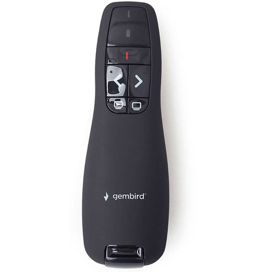Apresentador Gembird WP-L-02 Wireless com Apontador Laser 660 nm até 10 m