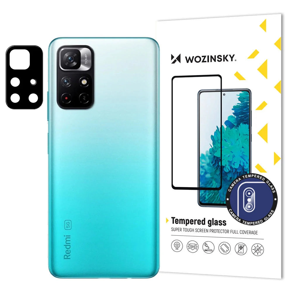 Película de Vidro Temperado Wozinsky 9H para Câmara do Xiaomi Redmi Note 11 - Transparente / Proteção Total / Alta Resistência