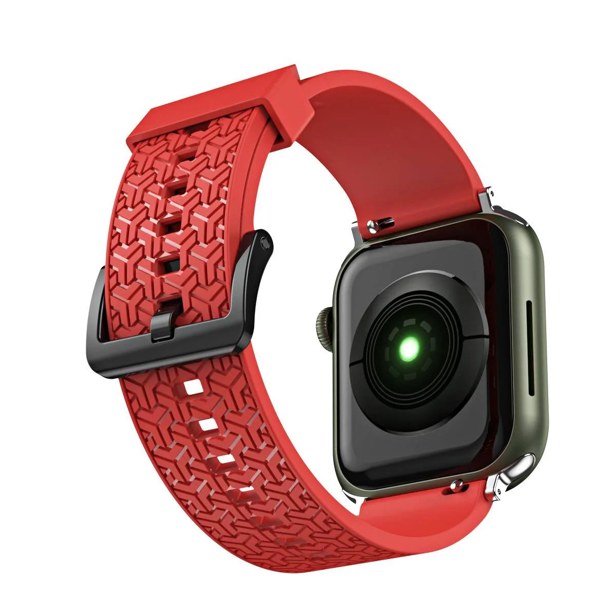 Pulseira Y Vermelha para Apple Watch 7 / SE (45/44/42mm) HURTEL