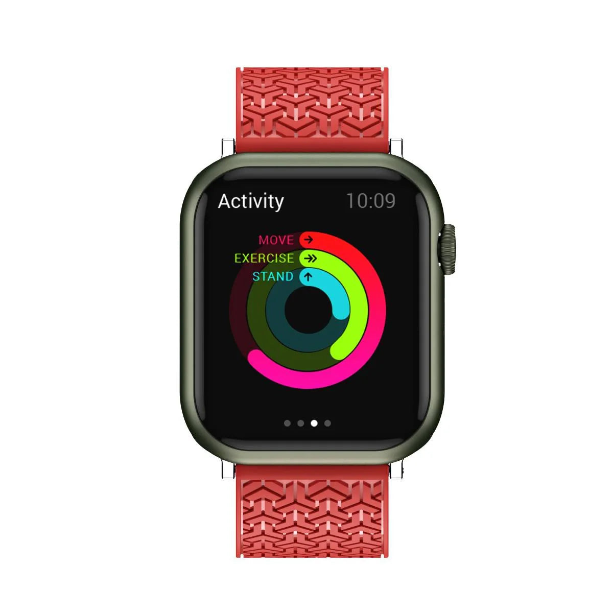 Pulseira Y Vermelha para Apple Watch 7 / SE (45/44/42mm) HURTEL
