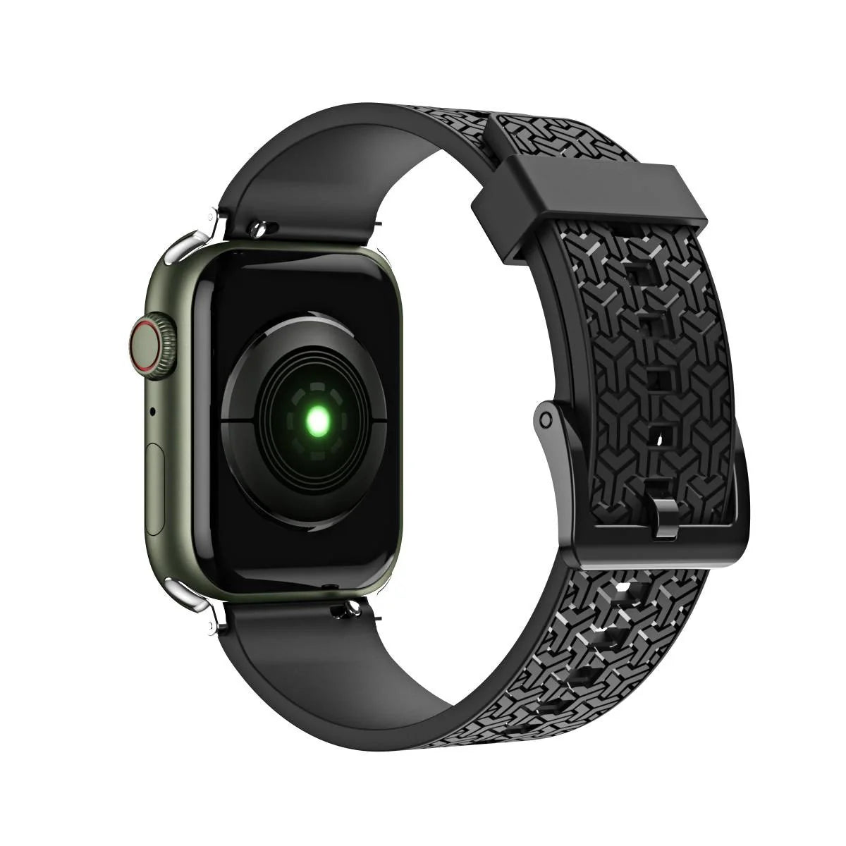 Pulseira Y para Apple Watch 7 / SE (45/44/42mm) - Preto - HURTEL