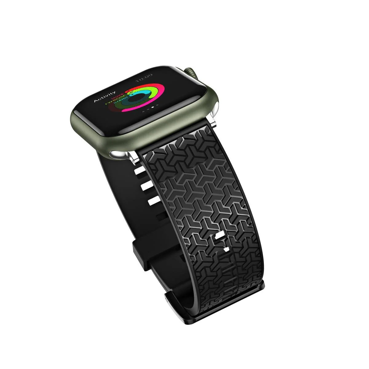 Pulseira Y para Apple Watch 7 / SE (45/44/42mm) - Preto - HURTEL