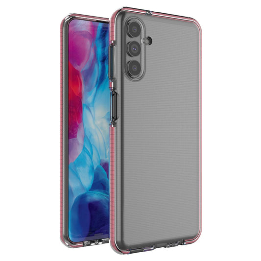Capa em TPU com Moldura Rosa para Samsung Galaxy A13 5G