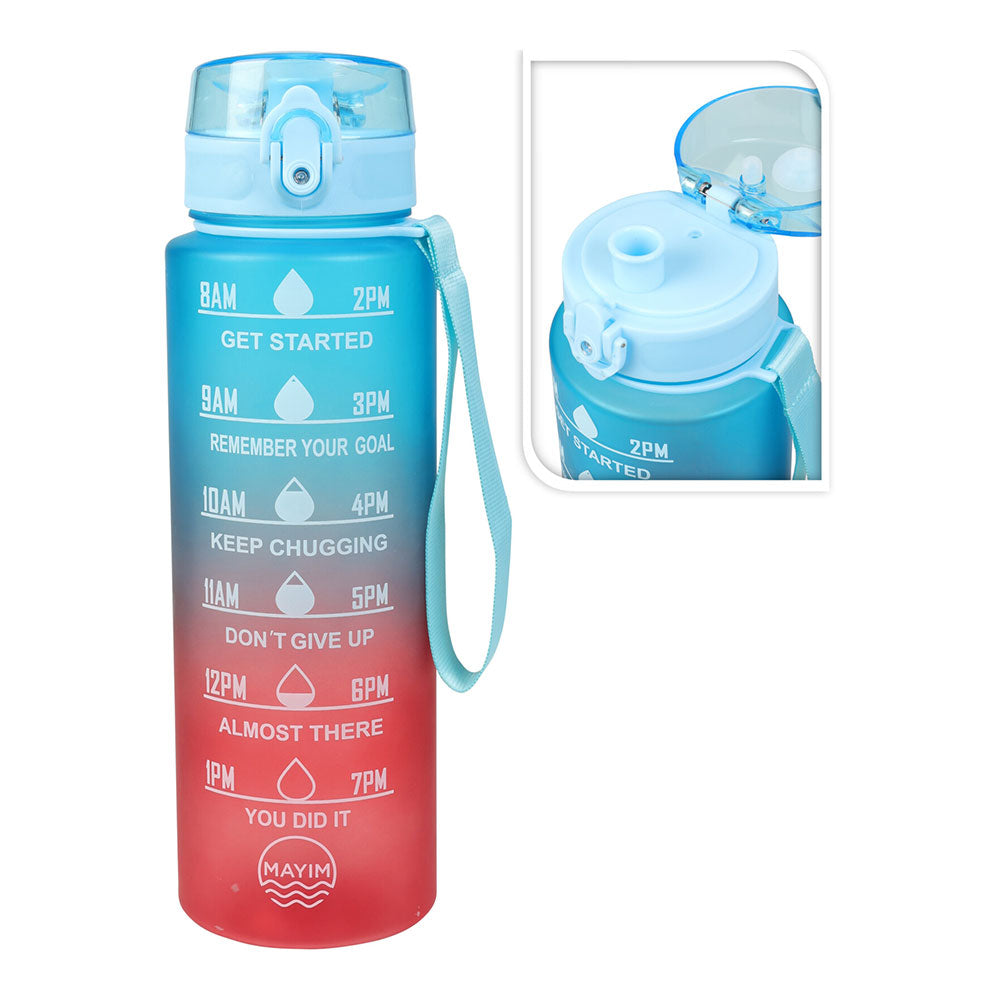Garrafa para desporto BASICS 1000ml / Azul e Vermelha