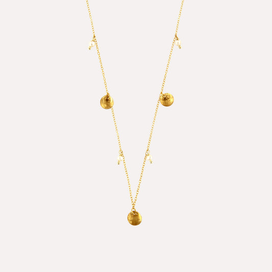 Colar Toscas & Pearl Drops