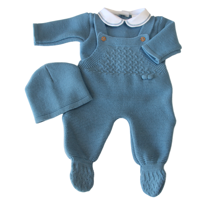 Conjunto em Malha 3 Peças para Bebé