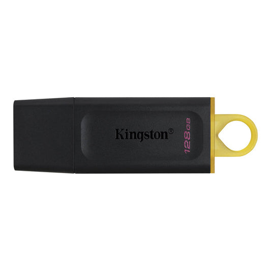 Pen Drive Kingston DataTraveler Exodia 128GB USB 3.2 Preta