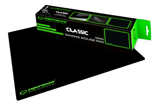 ESPERANZA MOUSE PAD GAMING CLASSIC MINI / Cor: Preto