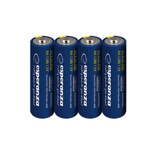 Pilhas Alcalinas AA blister de 4 uni. Esperanza EZB101