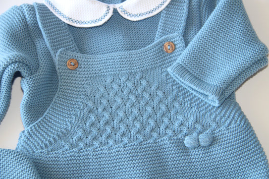 Conjunto em Malha 3 Peças para Bebé