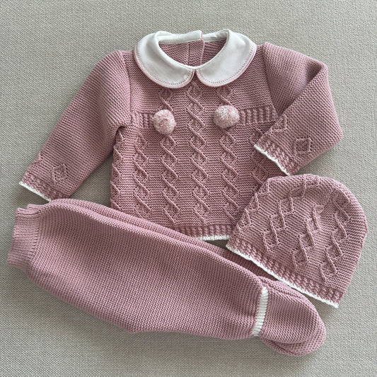 Conjunto de 3 Peças Para Bebé