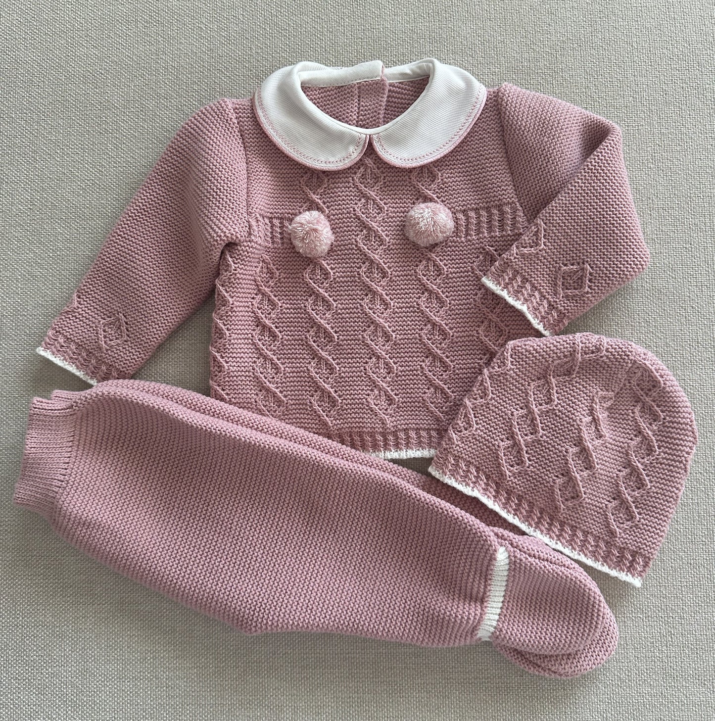 Conjunto de 3 Peças Para Bebé