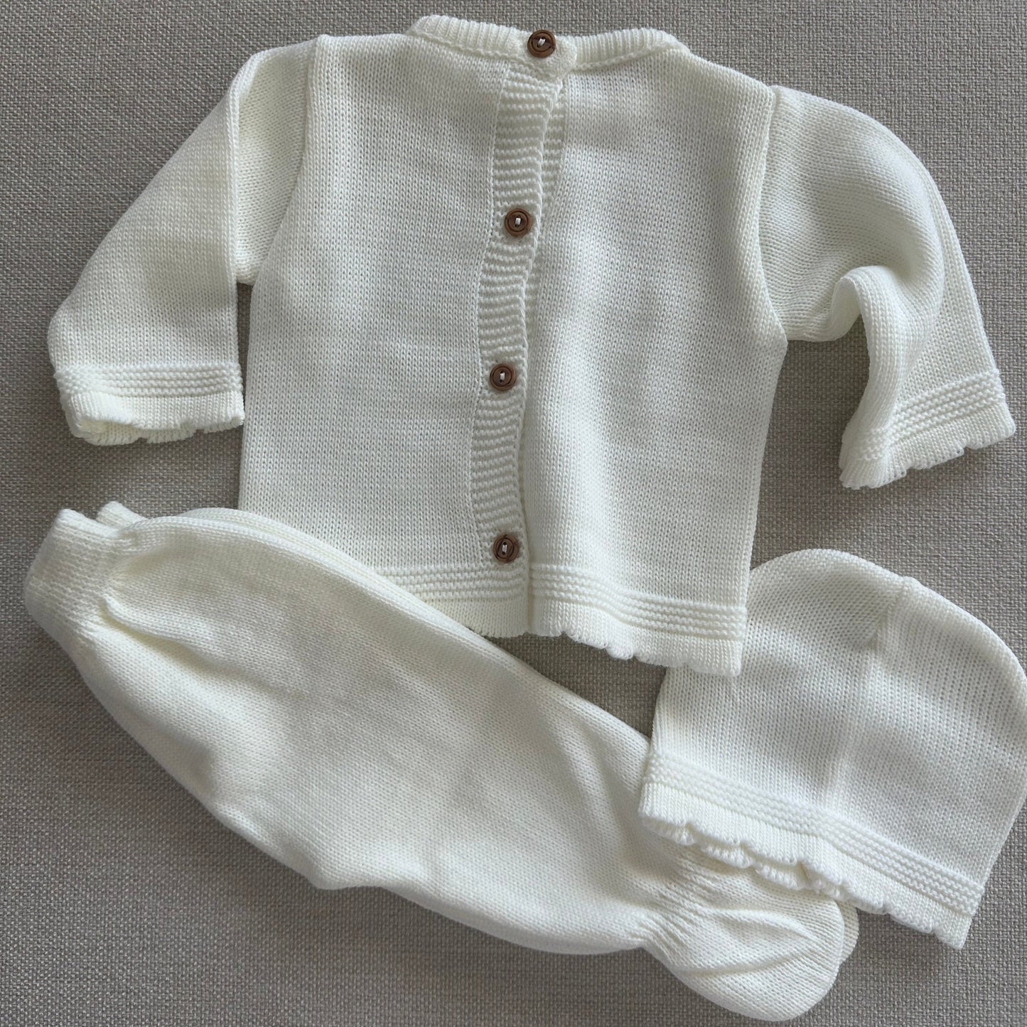 Conjunto de 3 Peças Para Bebé