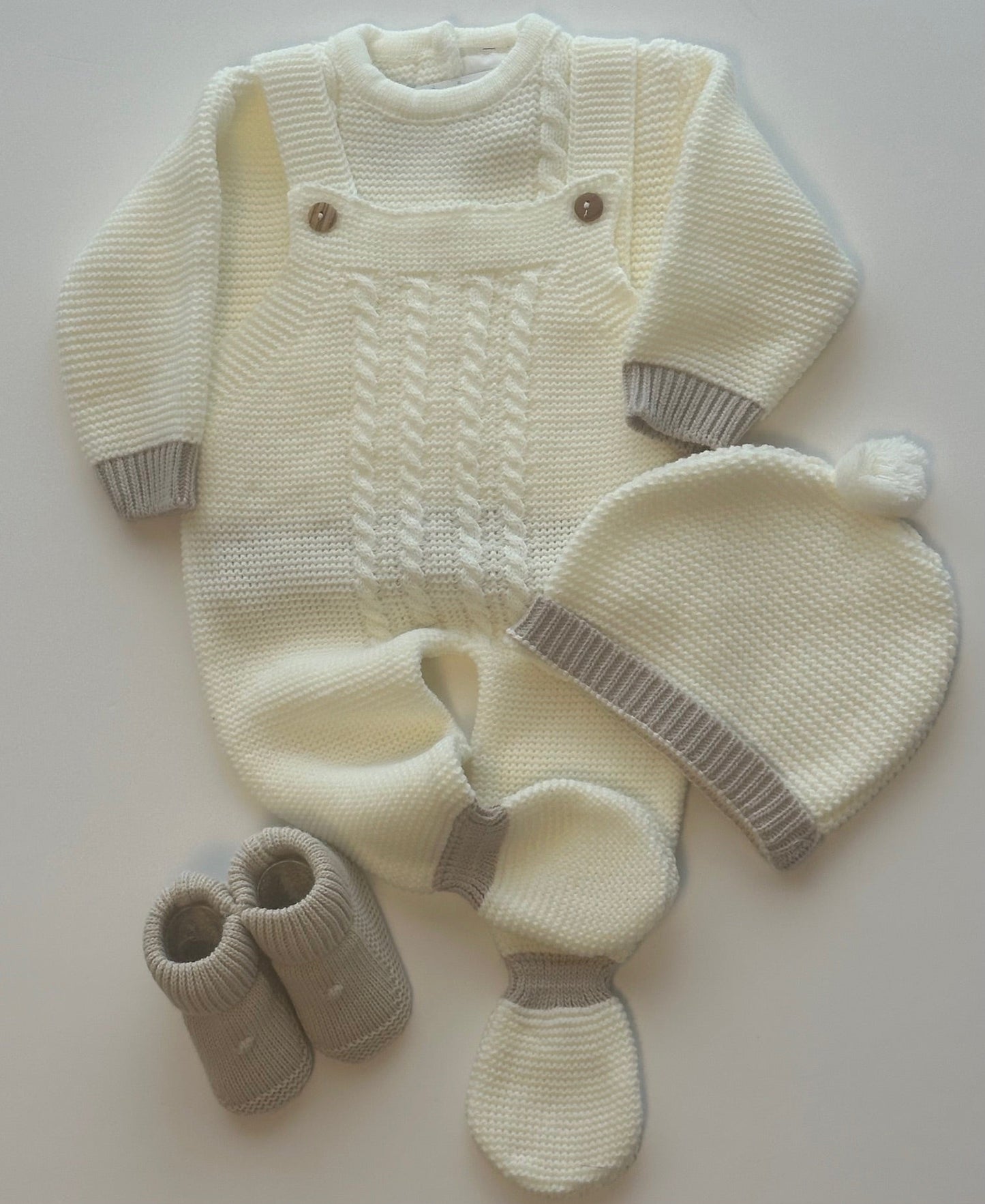 Conjunto de 3 Peças Para Bebé