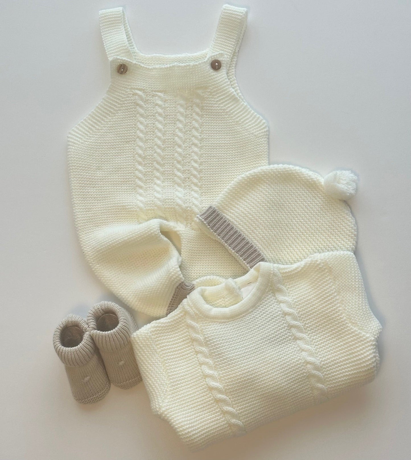 Conjunto de 3 Peças Para Bebé