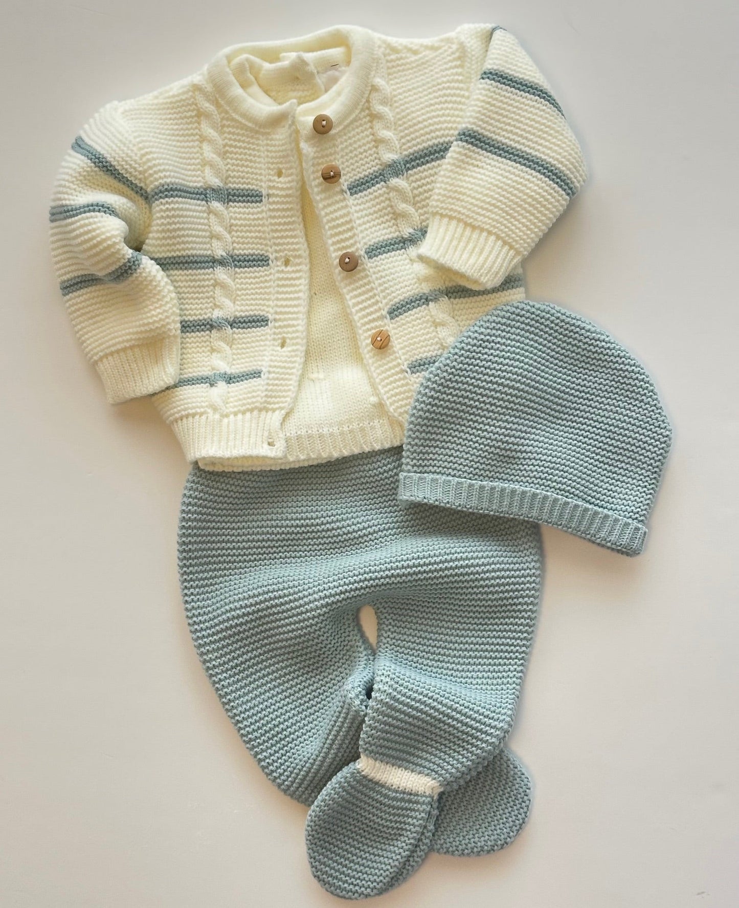 Conjunto de 3 Peças Para Bebé