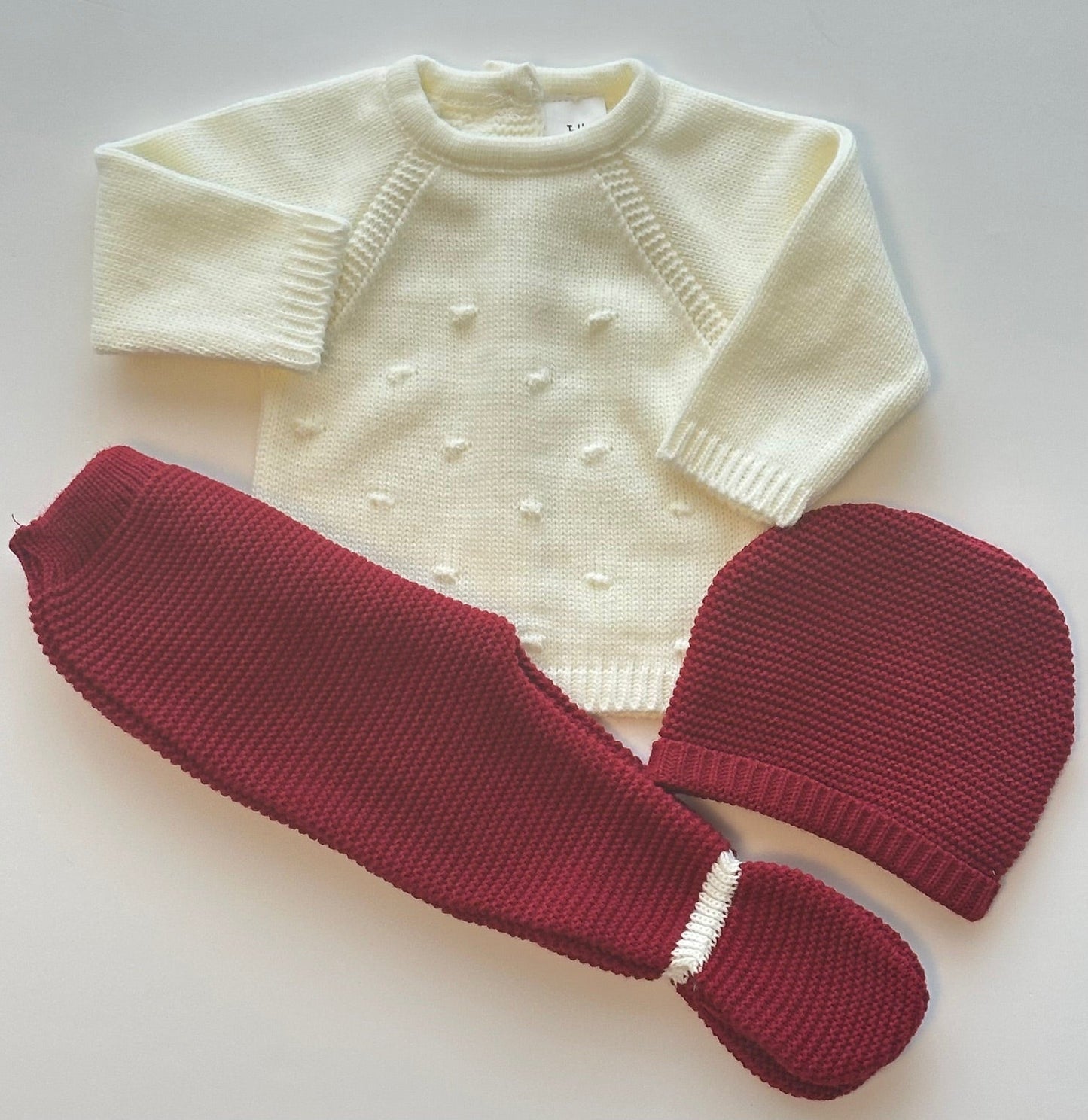 Conjunto de 3 Peças Para Bebé